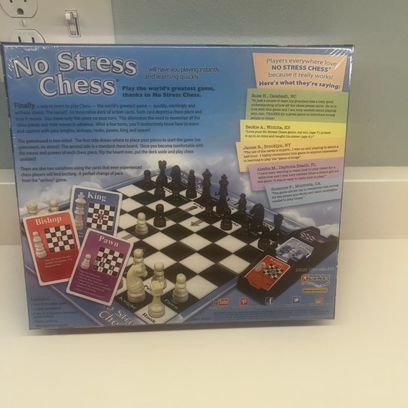 Other - No Stress Chess game. New in box.